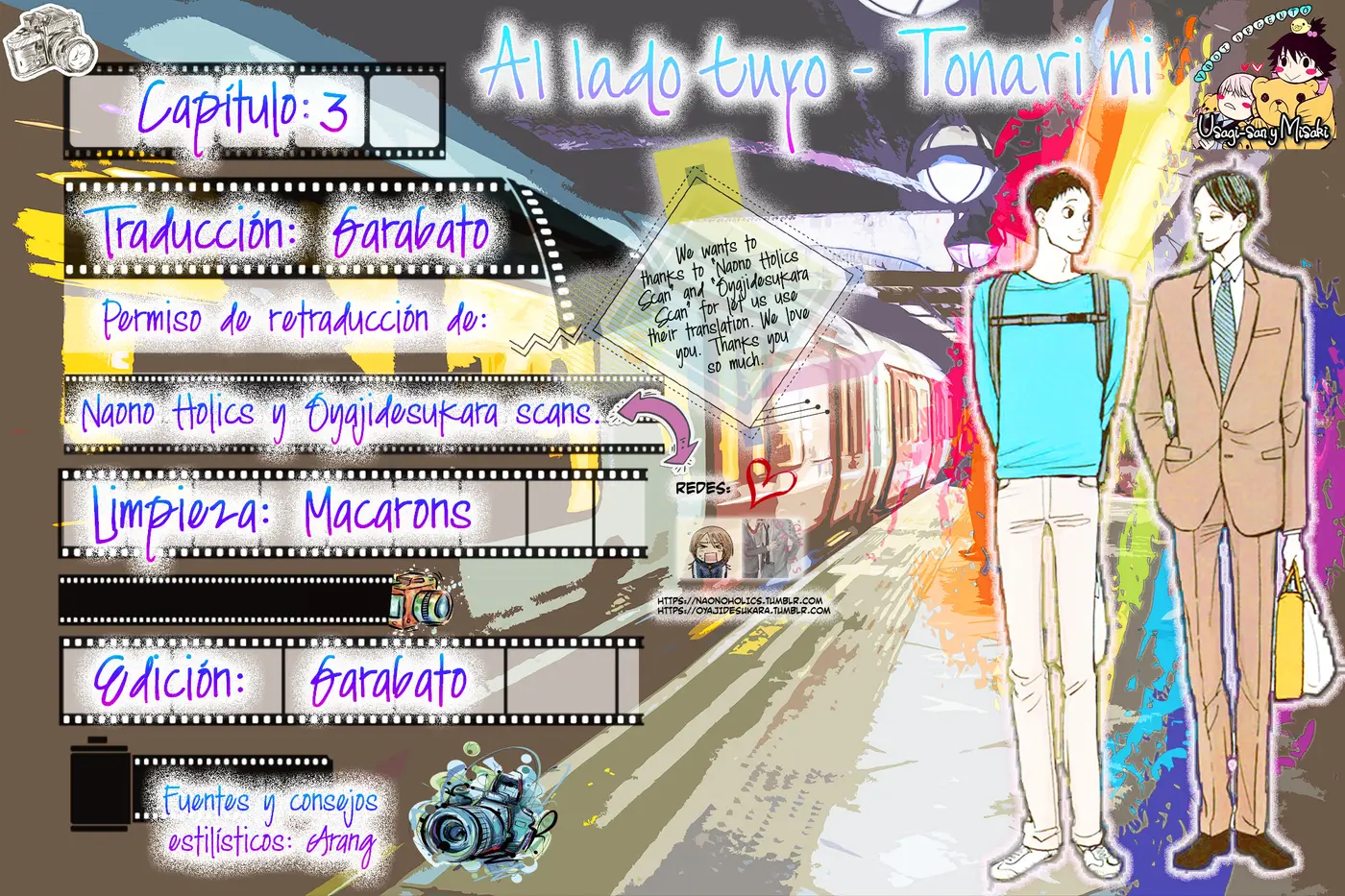 Tonari ni capítulo 3, página 87