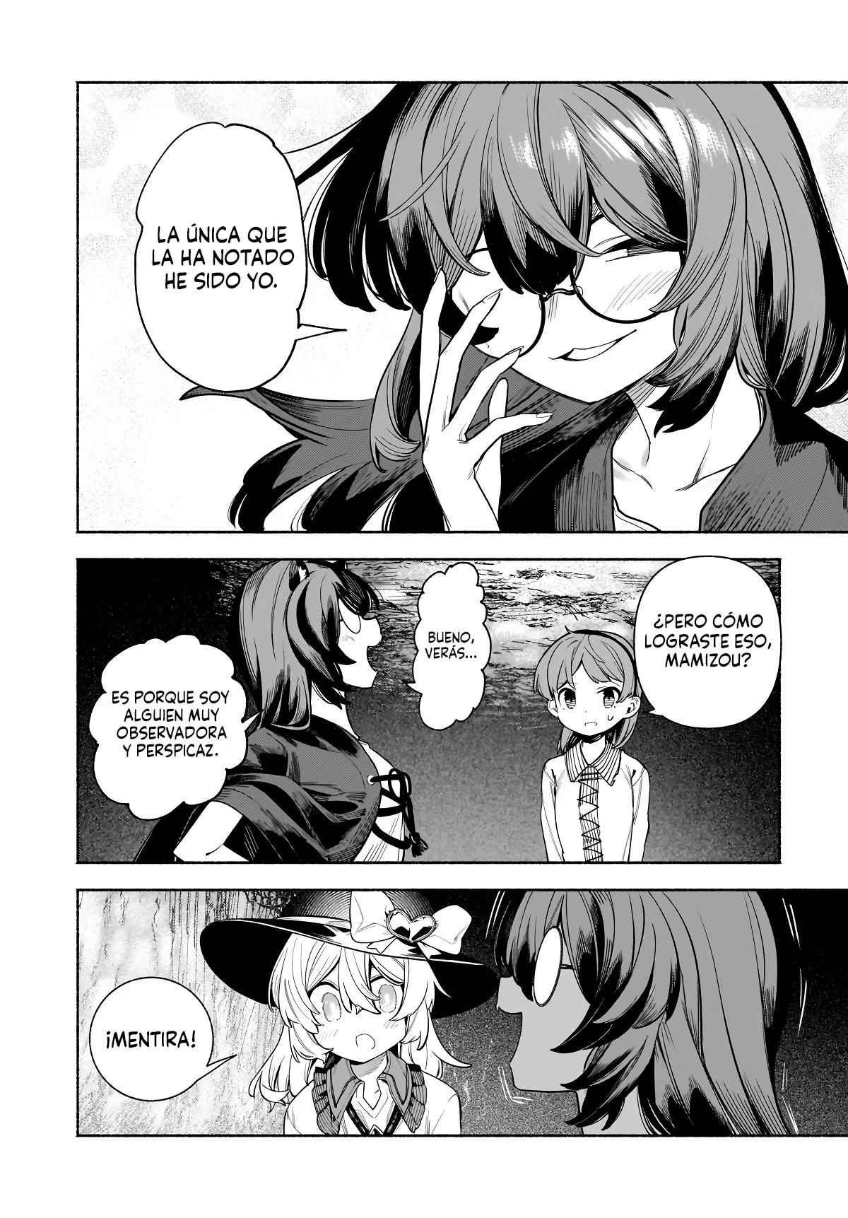 Touhou Chireikiden: Hansoku Tantei Satori capítulo 55, página 19