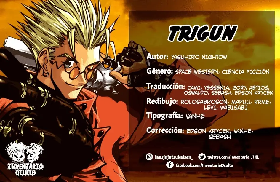 Trigun capítulo 19, página 1