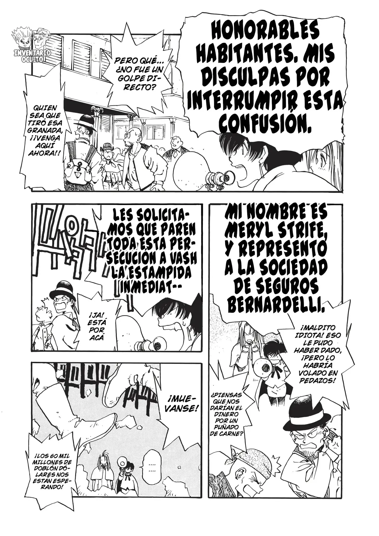 Trigun capítulo 2, página 13