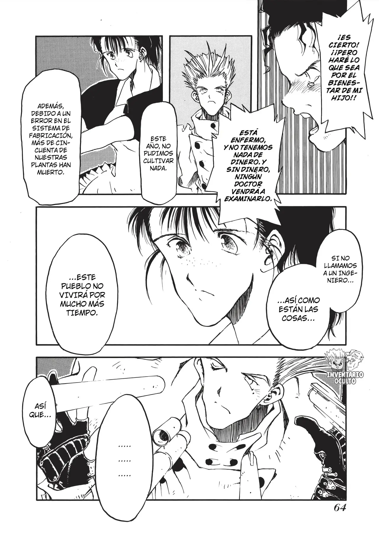 Trigun capítulo 2, página 21