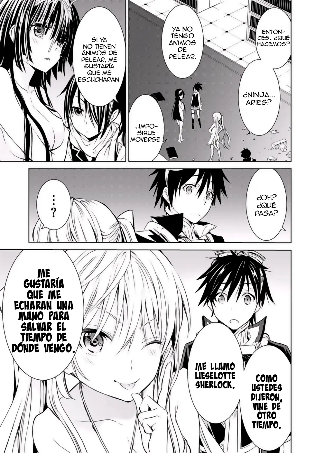 Trinity Seven: Liese Chronicle capítulo 2, página 34