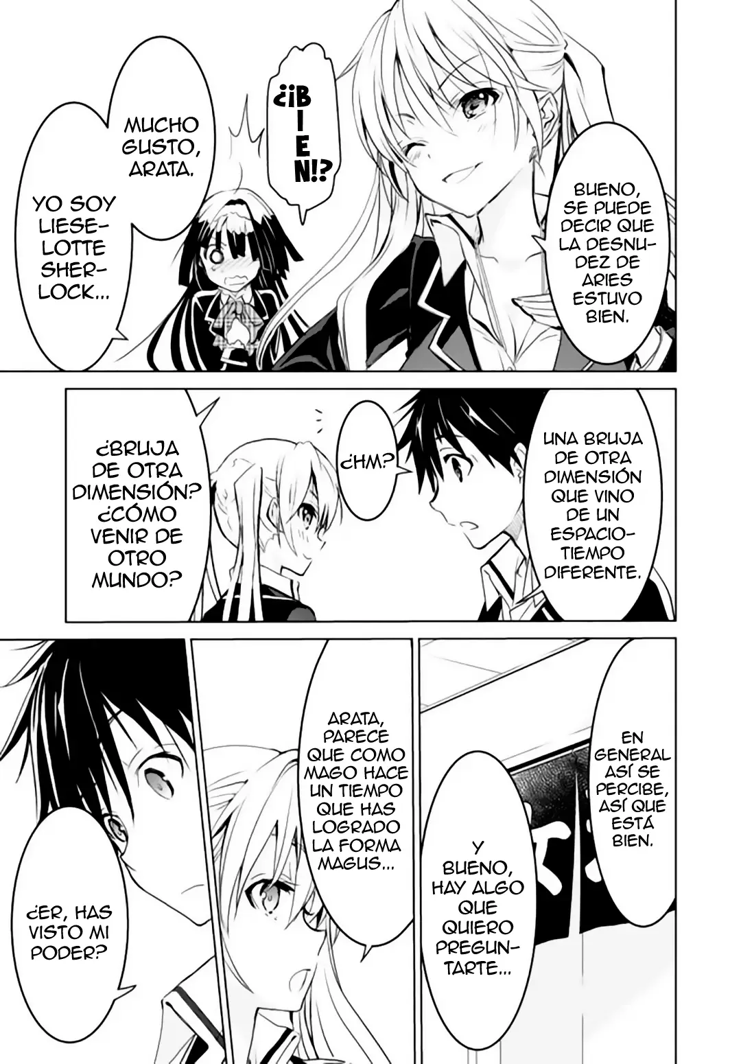 Trinity Seven: Liese Chronicle capítulo 6, página 33