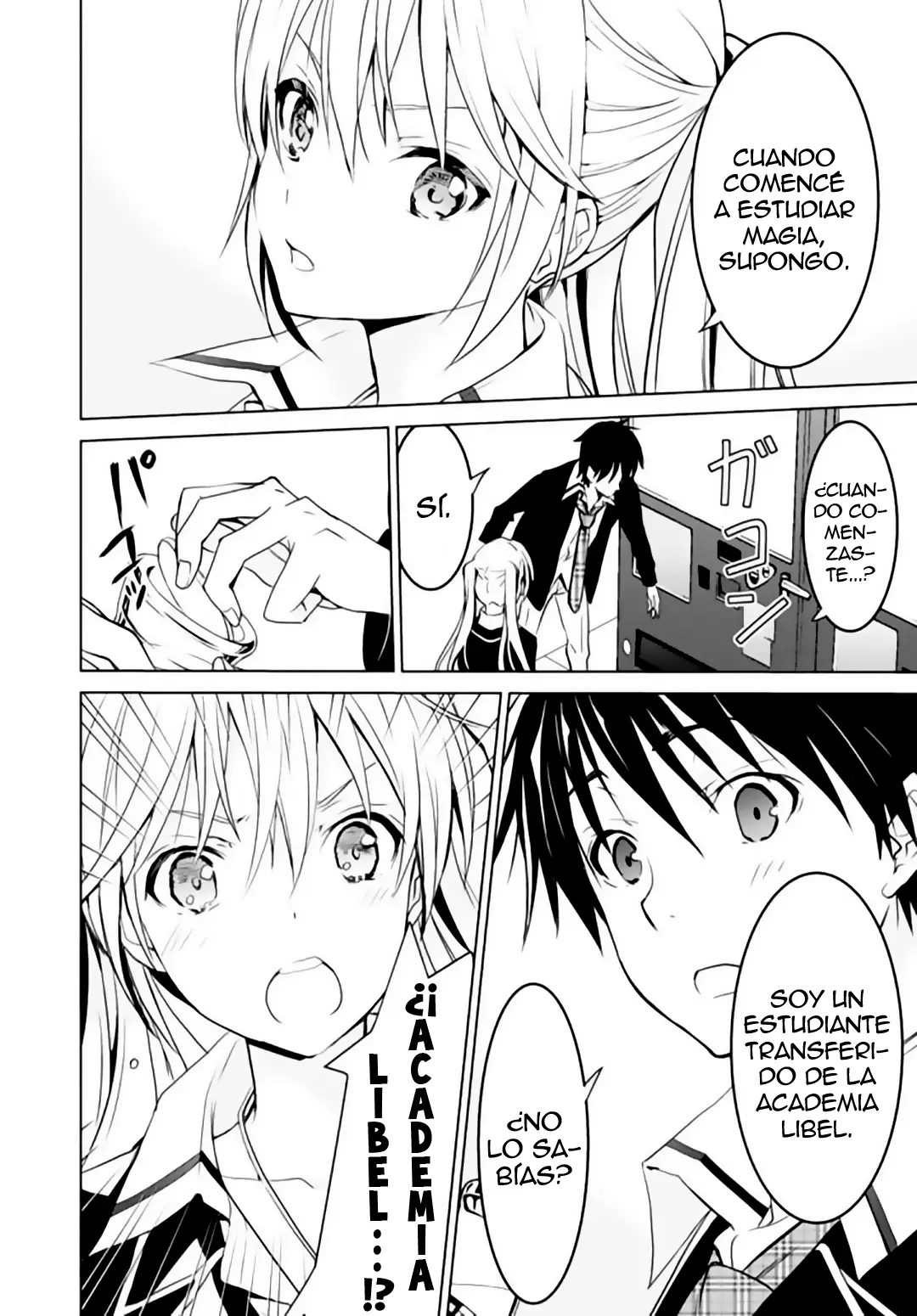 Trinity Seven: Liese Chronicle capítulo 6, página 34