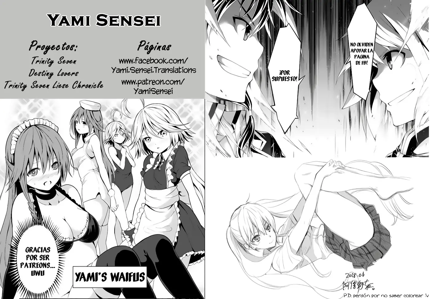 Trinity Seven: Liese Chronicle capítulo 8, página 2