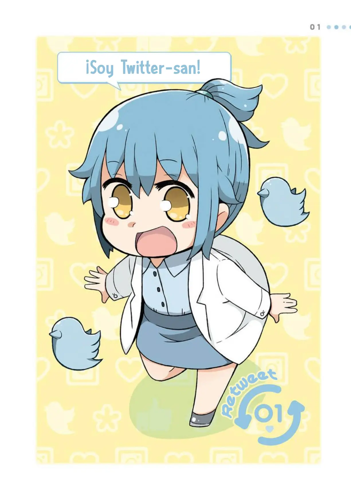 Twitter-san capítulo 1, página 5