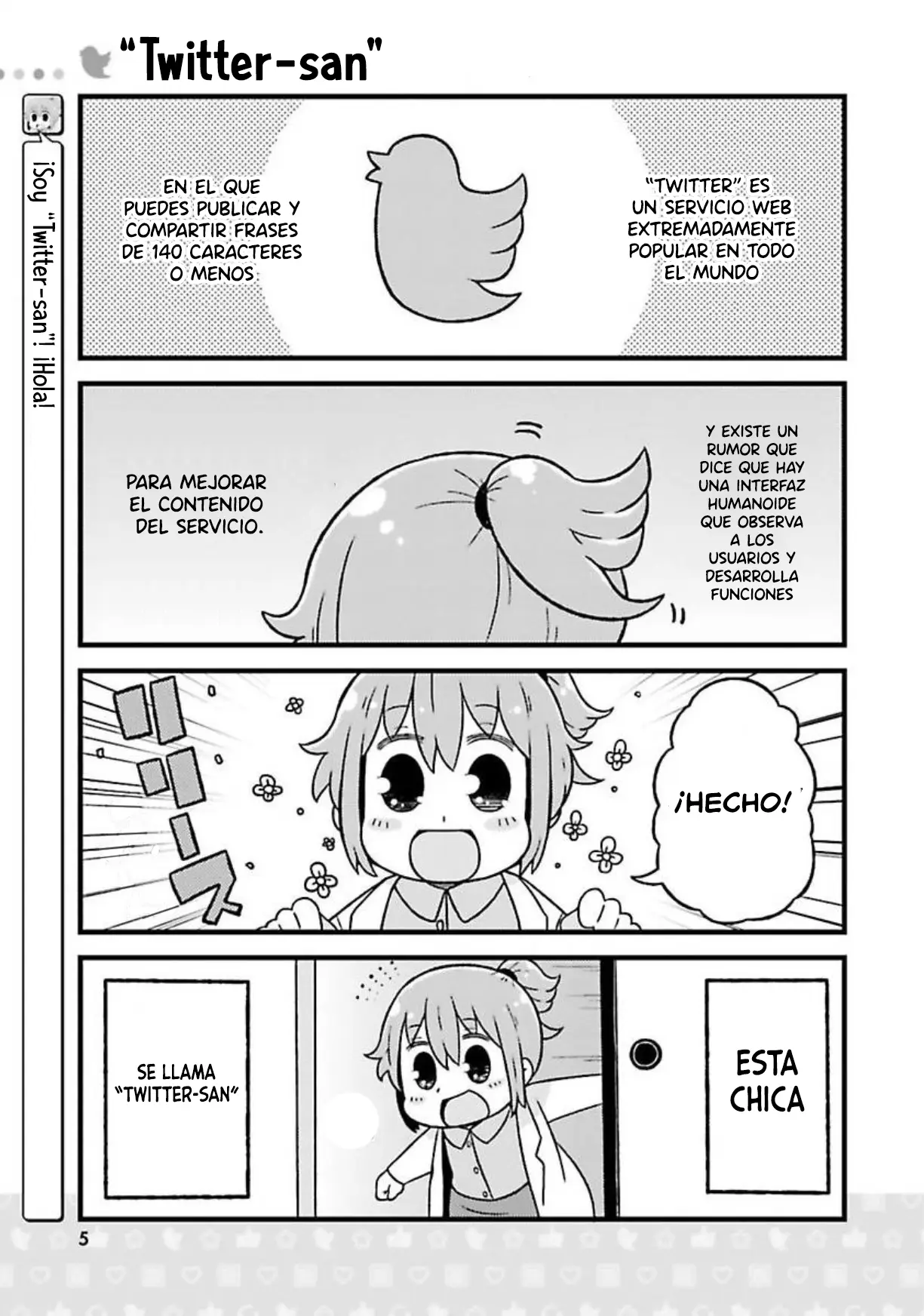 Twitter-san capítulo 1, página 6