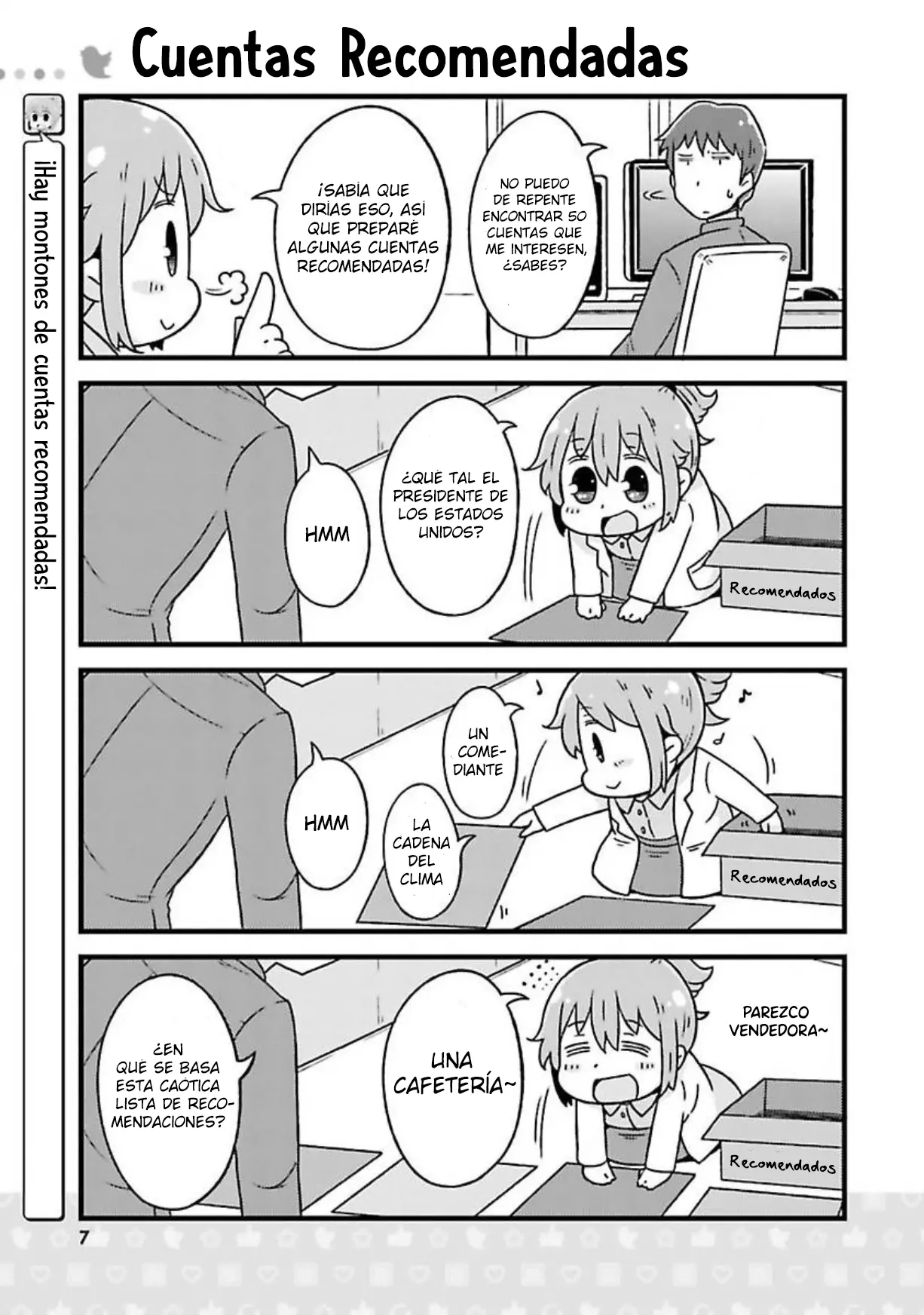Twitter-san capítulo 1, página 8