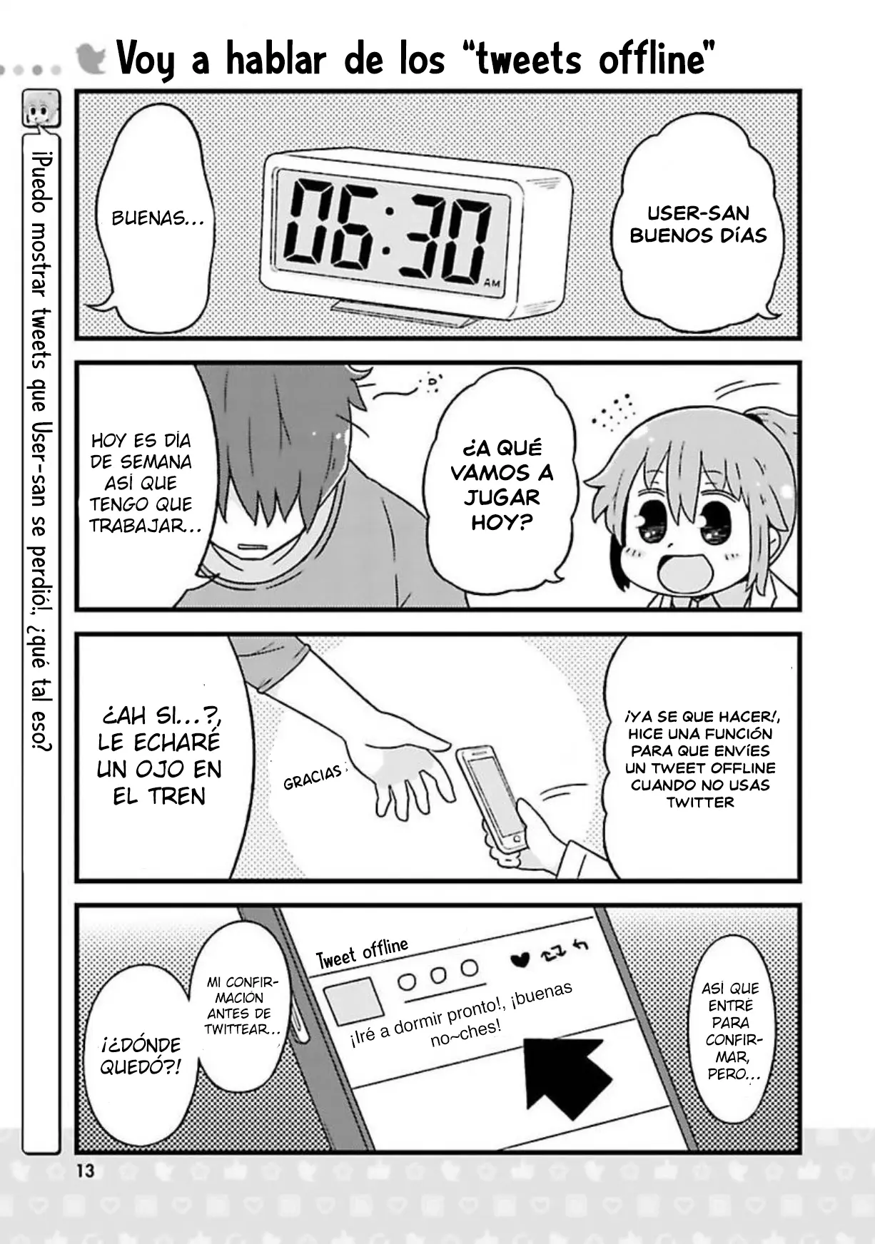 Twitter-san capítulo 1, página 14