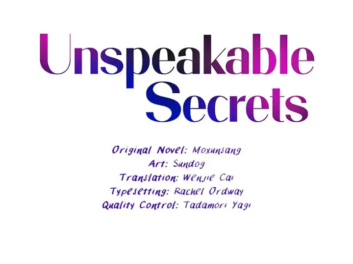 Unspeakable Secrets capítulo 4, página 41