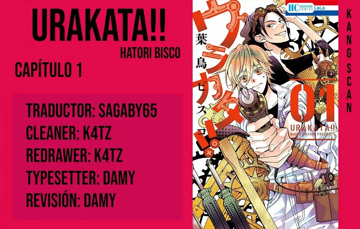 Urakata!! capítulo 1, página 1