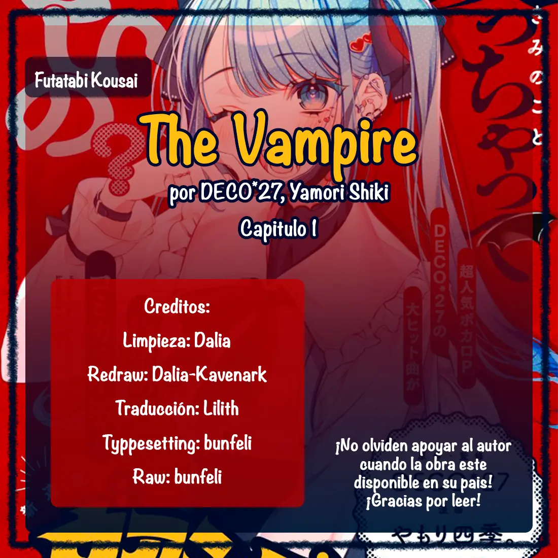 Vampire capítulo 1, página 1