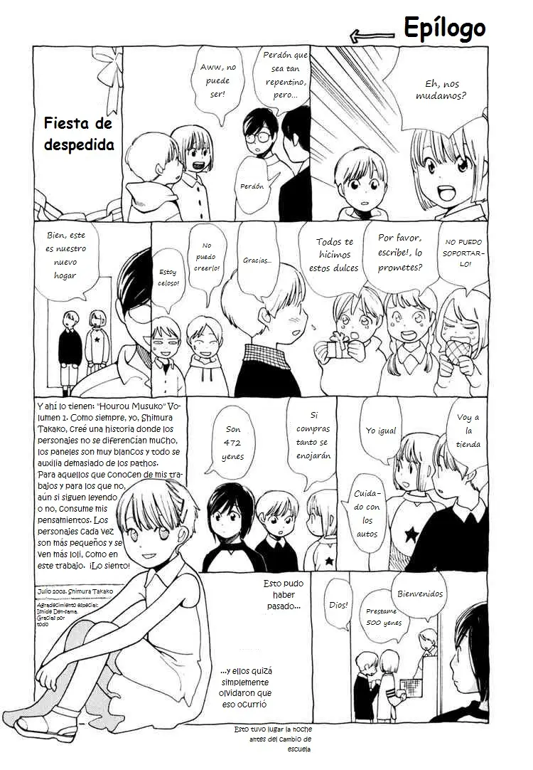 Wandering Son capítulo 8.5, página 2