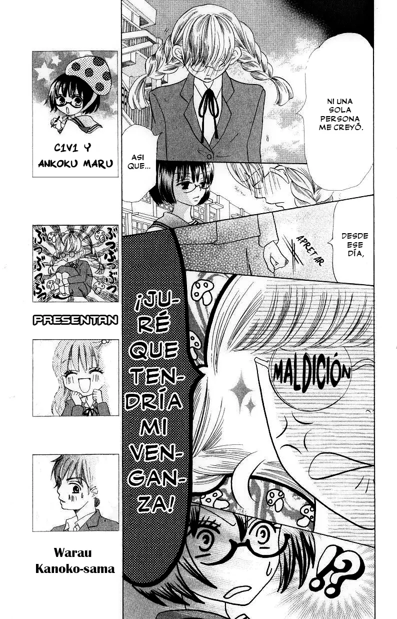 Warau Kanoko-sama capítulo 3, página 21