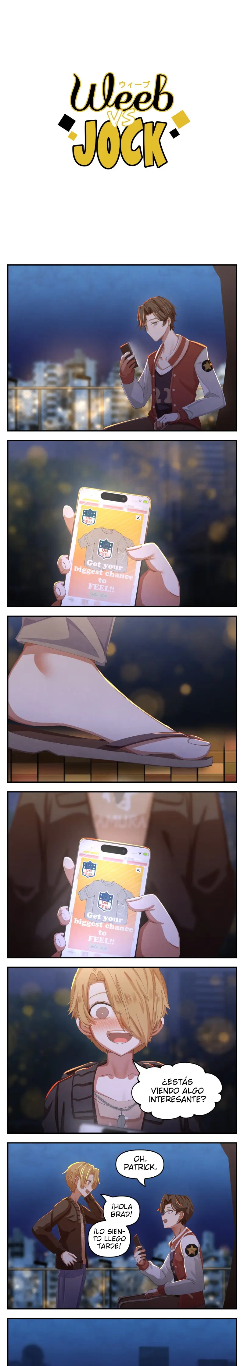Weeb vs. Jock capítulo 18, página 2