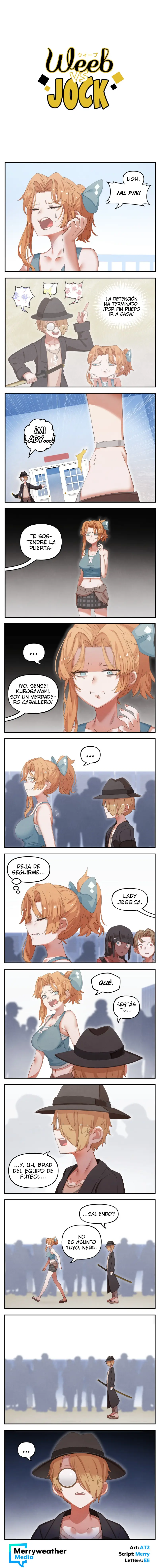 Weeb vs. Jock capítulo 2, página 2