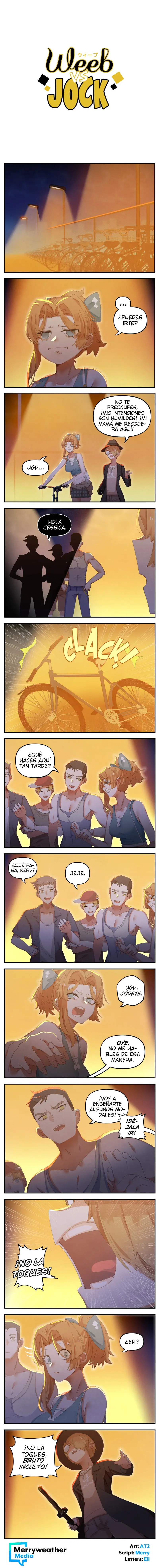 Weeb vs. Jock capítulo 3, página 2
