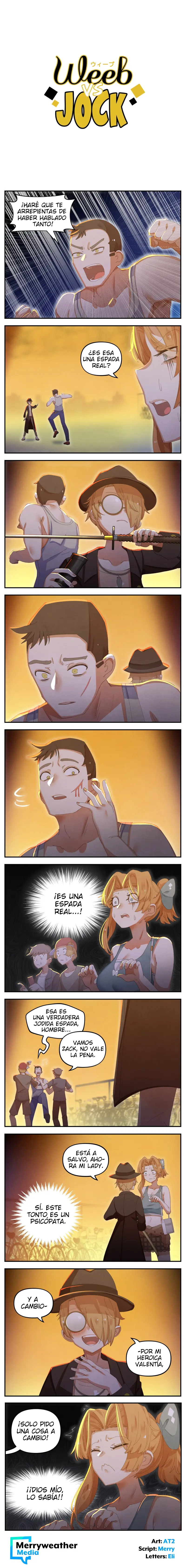 Weeb vs. Jock capítulo 5, página 2