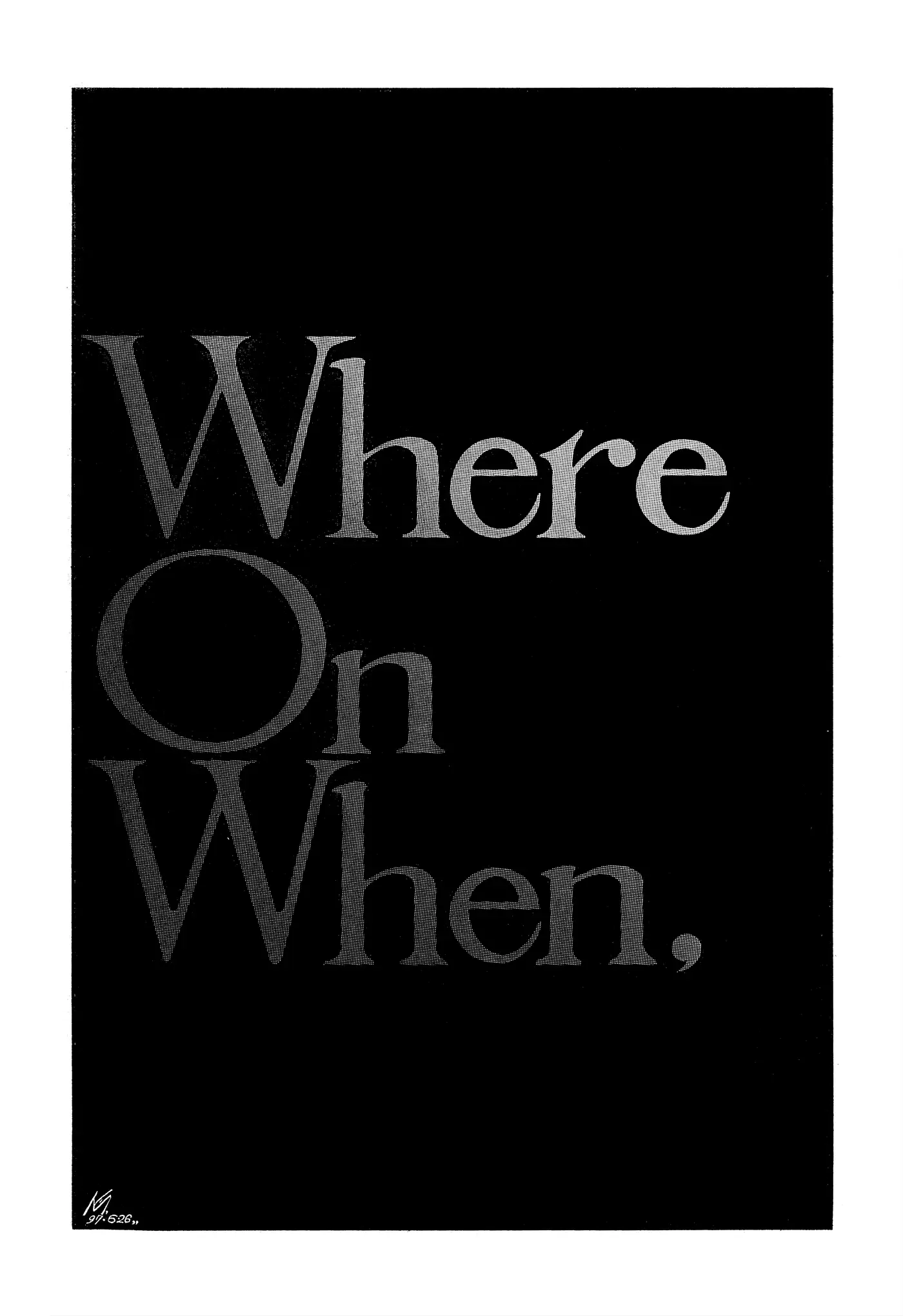 Where on When, capítulo 0, página 33
