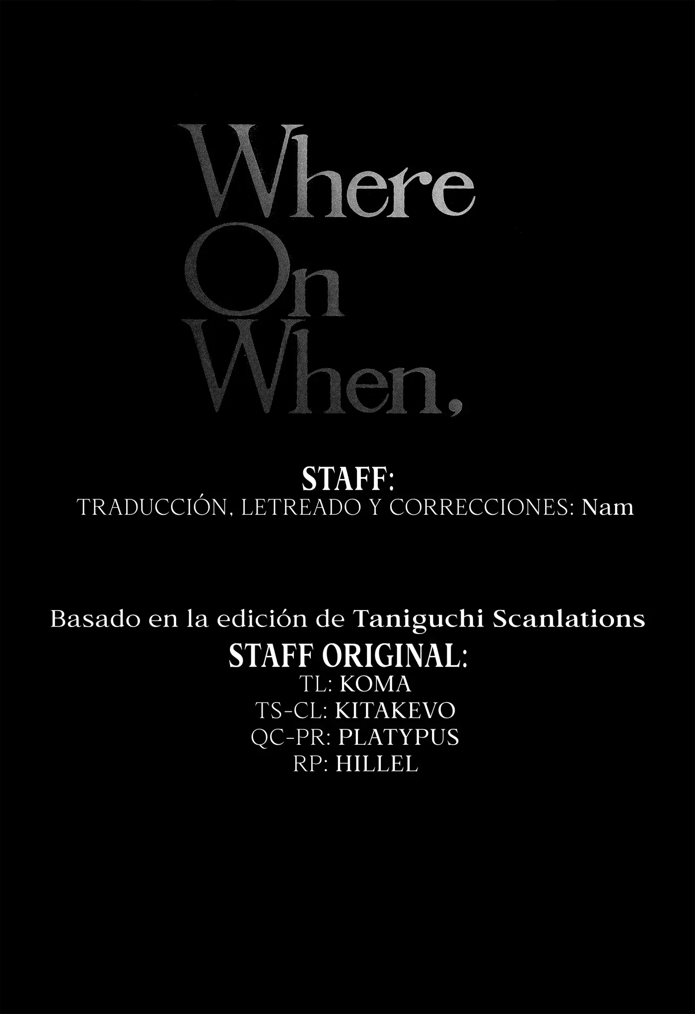 Where on When, capítulo 0, página 34