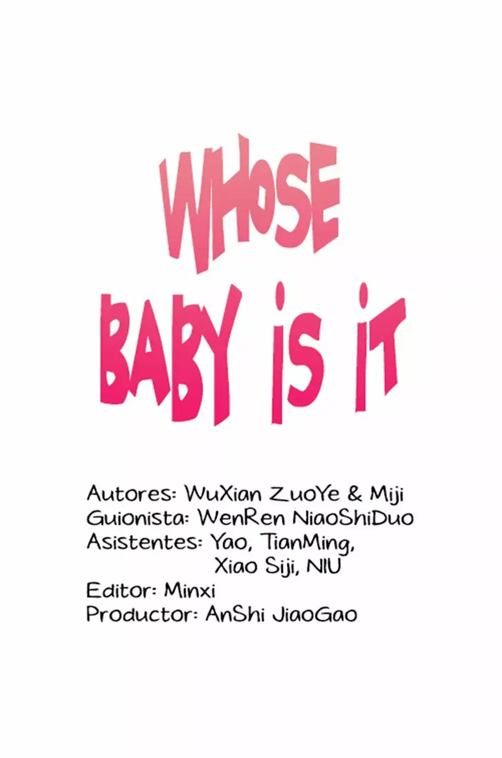 Whose Baby Is It? capítulo 31, página 3