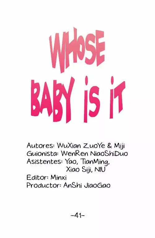 Whose Baby Is It? capítulo 41, página 3
