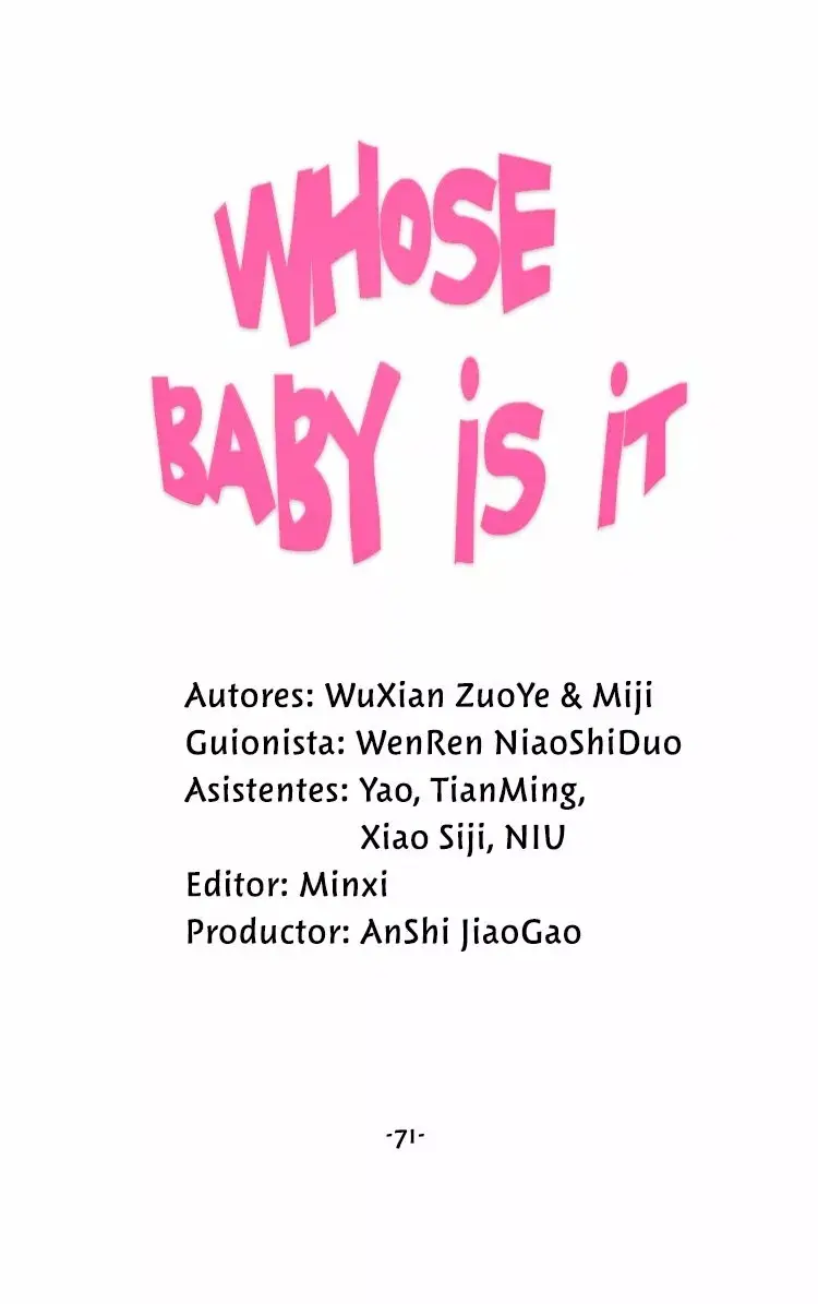 Whose Baby Is It? capítulo 71, página 4
