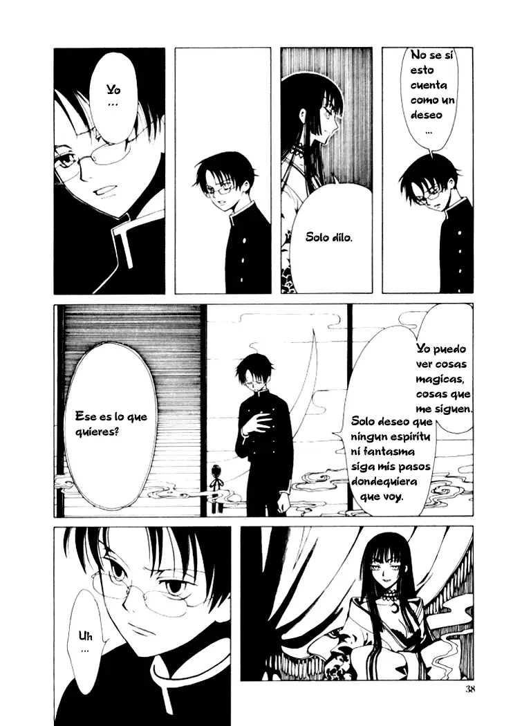 xxxHOLIC capítulo 1, página 34