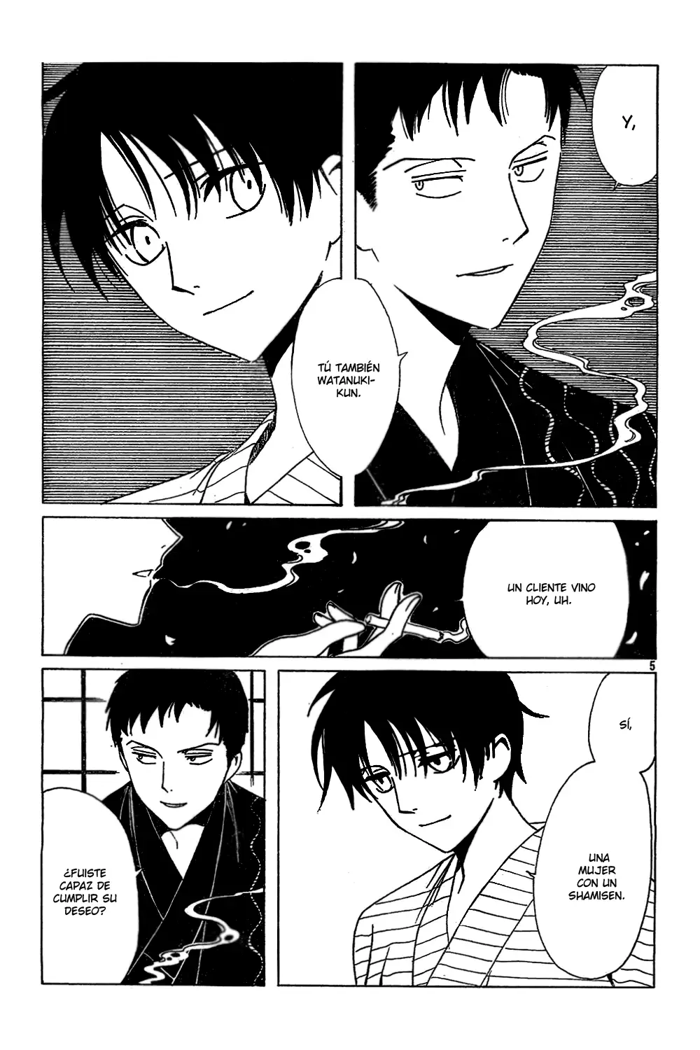 xxxHOLIC capítulo 101, página 5