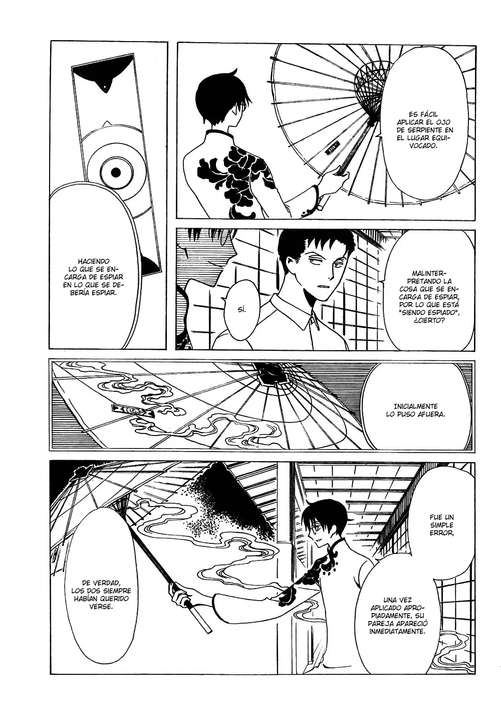 xxxHOLIC capítulo 110, página 21