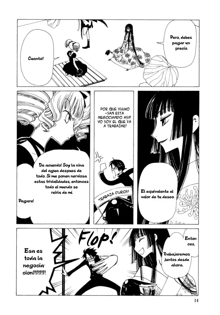 xxxHOLIC capítulo 29, página 14