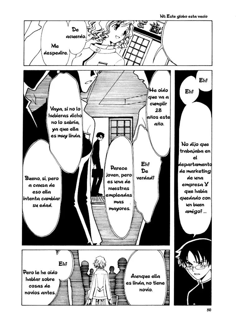 xxxHOLIC capítulo 3, página 24