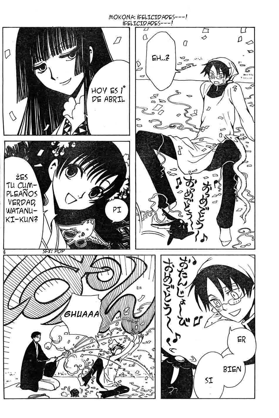 xxxHOLIC capítulo 73, página 6
