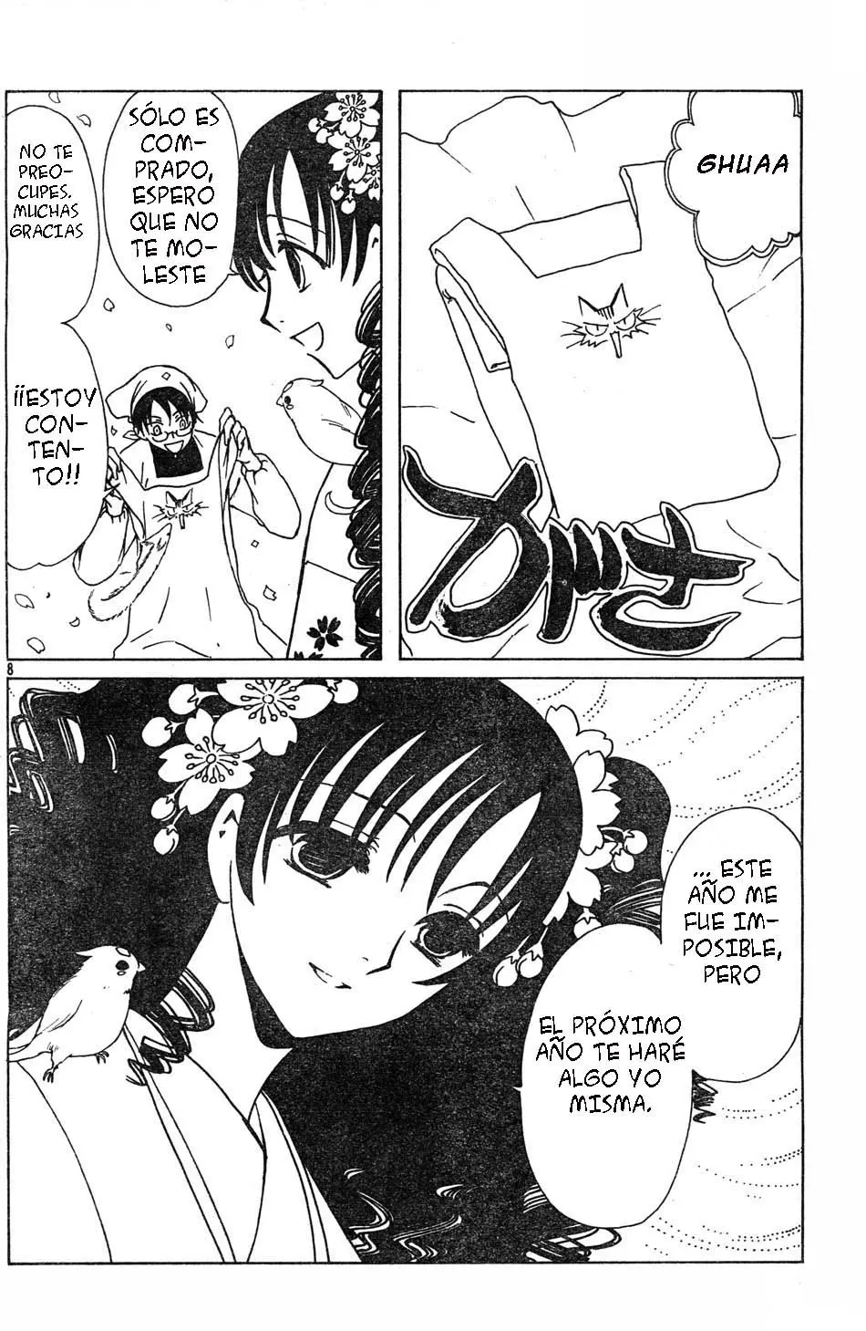 xxxHOLIC capítulo 73, página 8