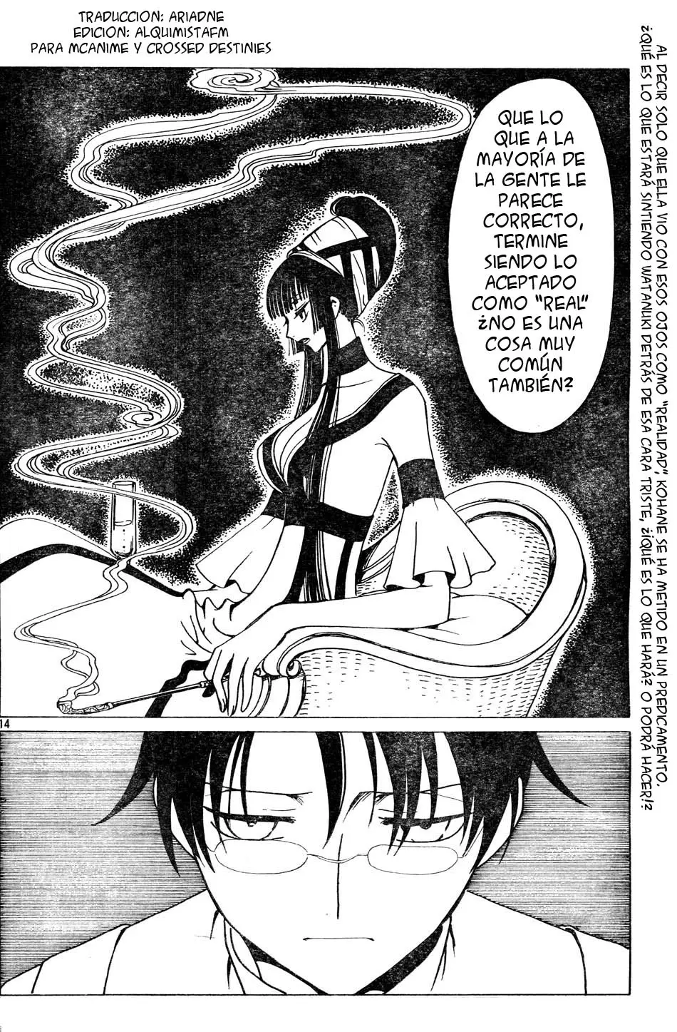 xxxHOLIC capítulo 74, página 14