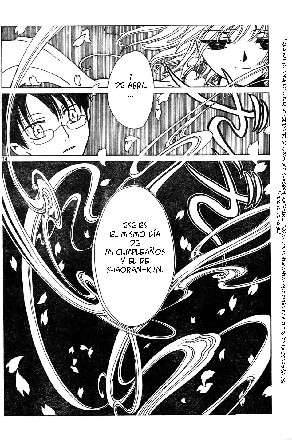 xxxHOLIC capítulo 75, página 14