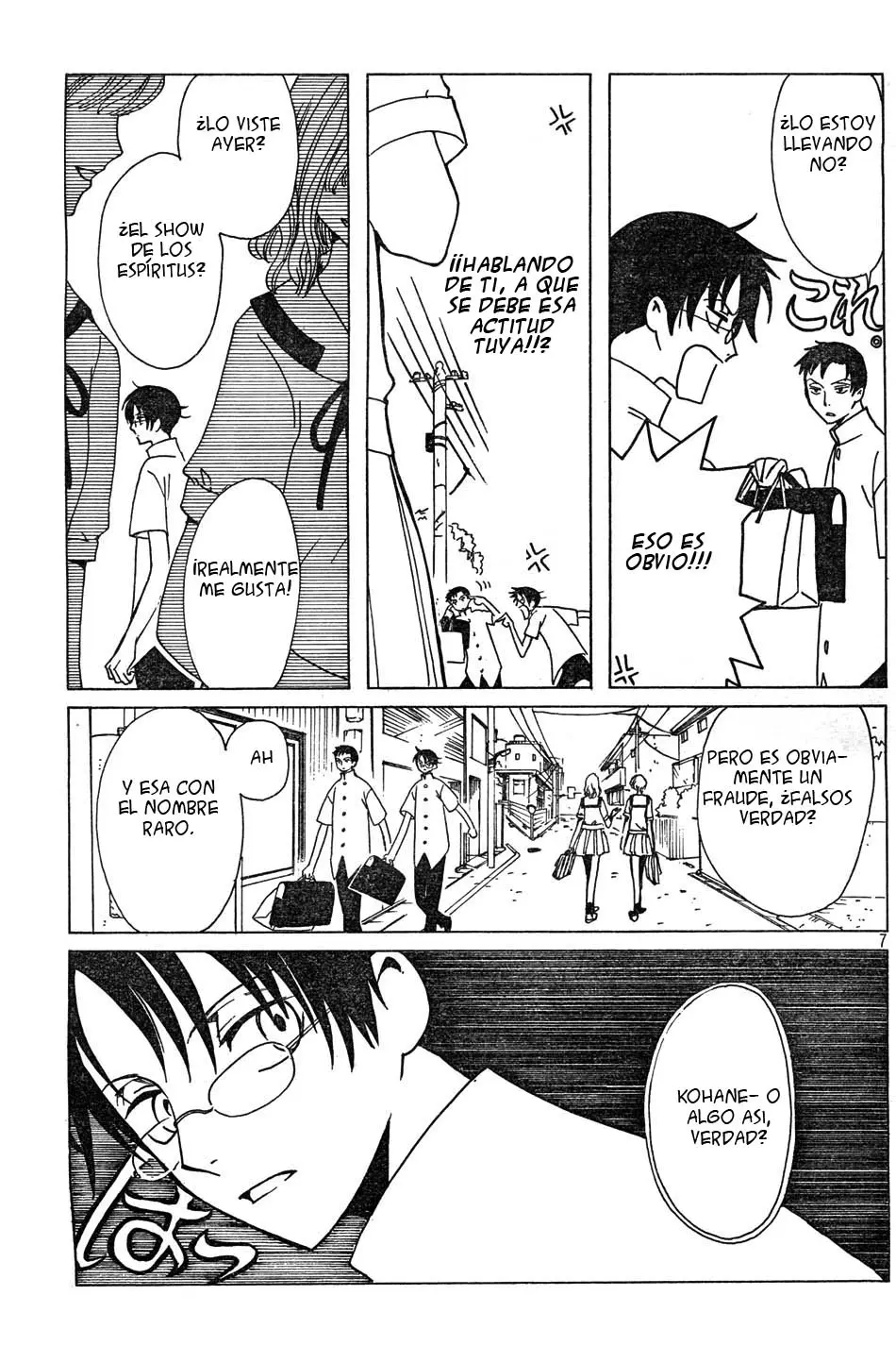 xxxHOLIC capítulo 75, página 21