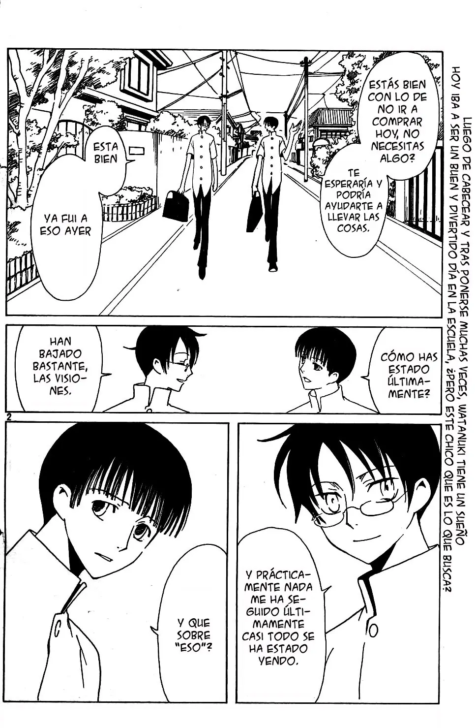 xxxHOLIC capítulo 79, página 2
