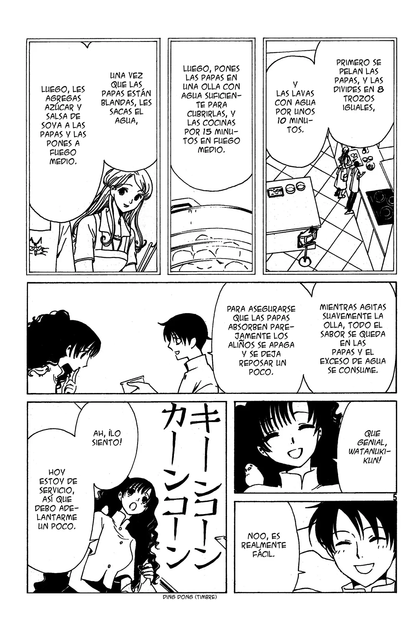 xxxHOLIC capítulo 88, página 5