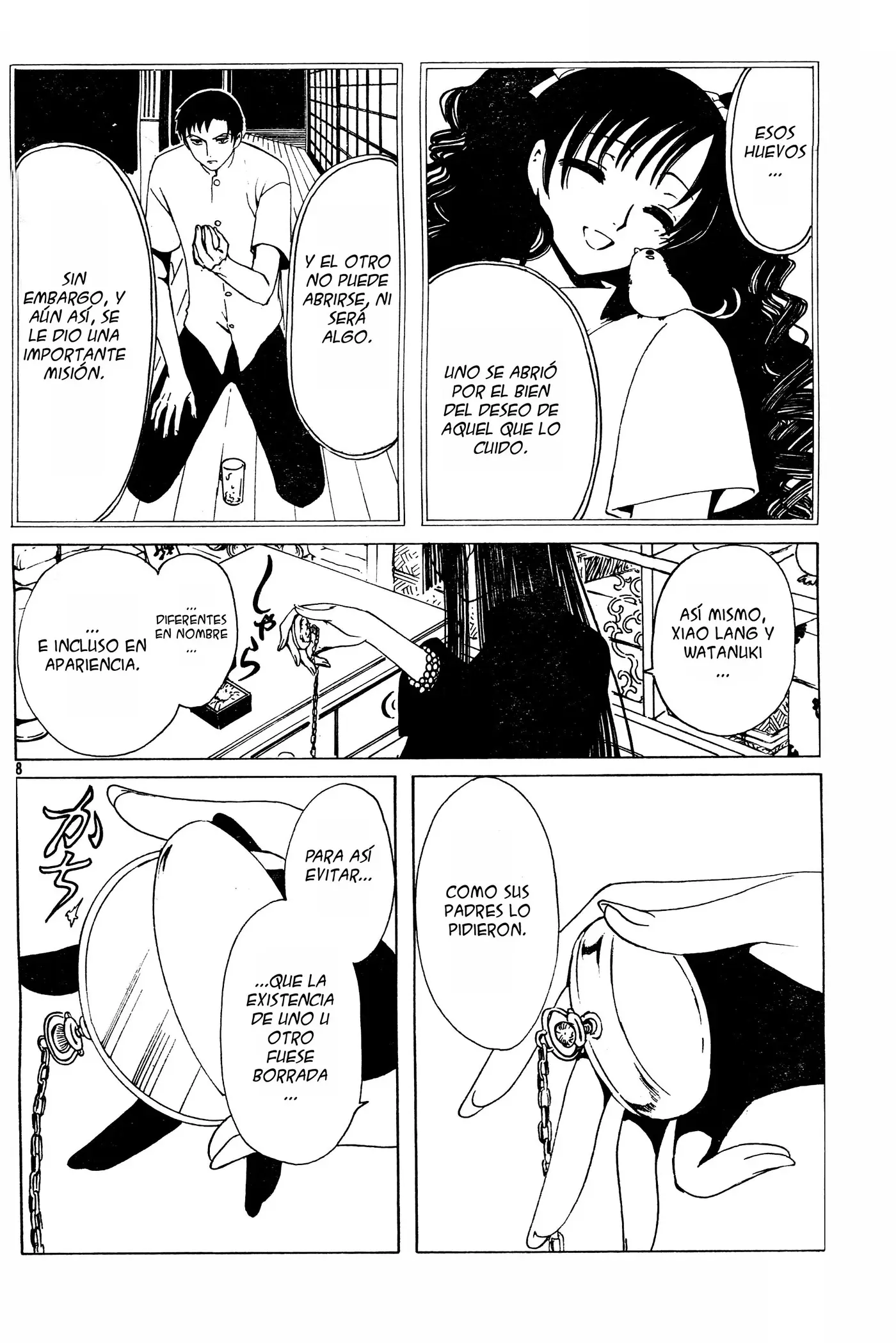 xxxHOLIC capítulo 90, página 9