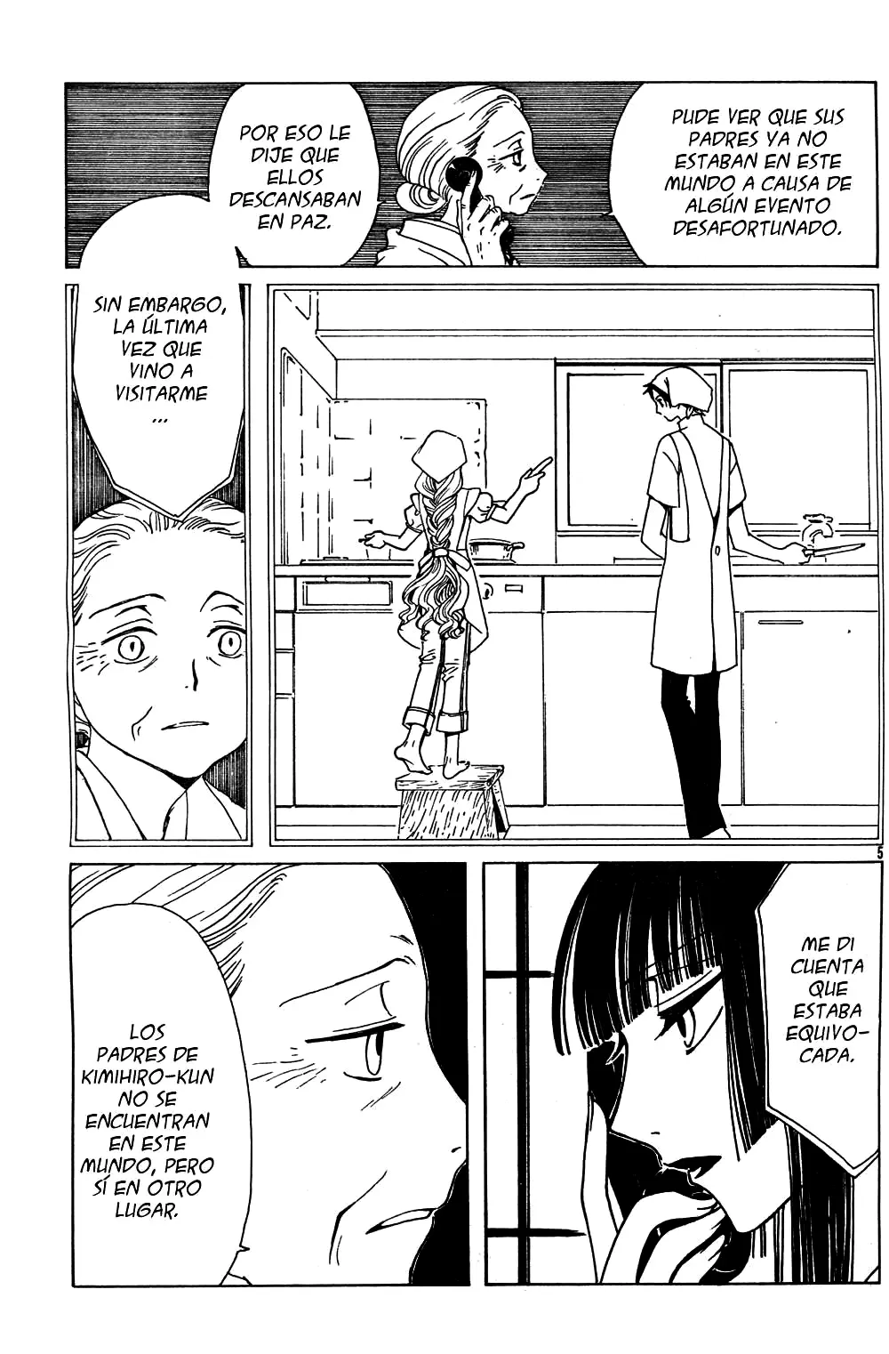 xxxHOLIC capítulo 91, página 5