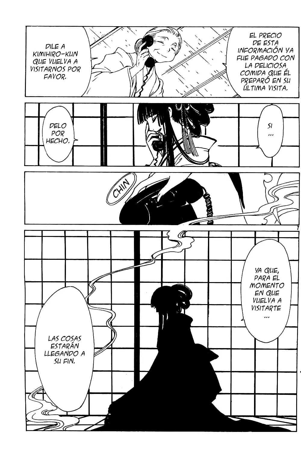 xxxHOLIC capítulo 91, página 7