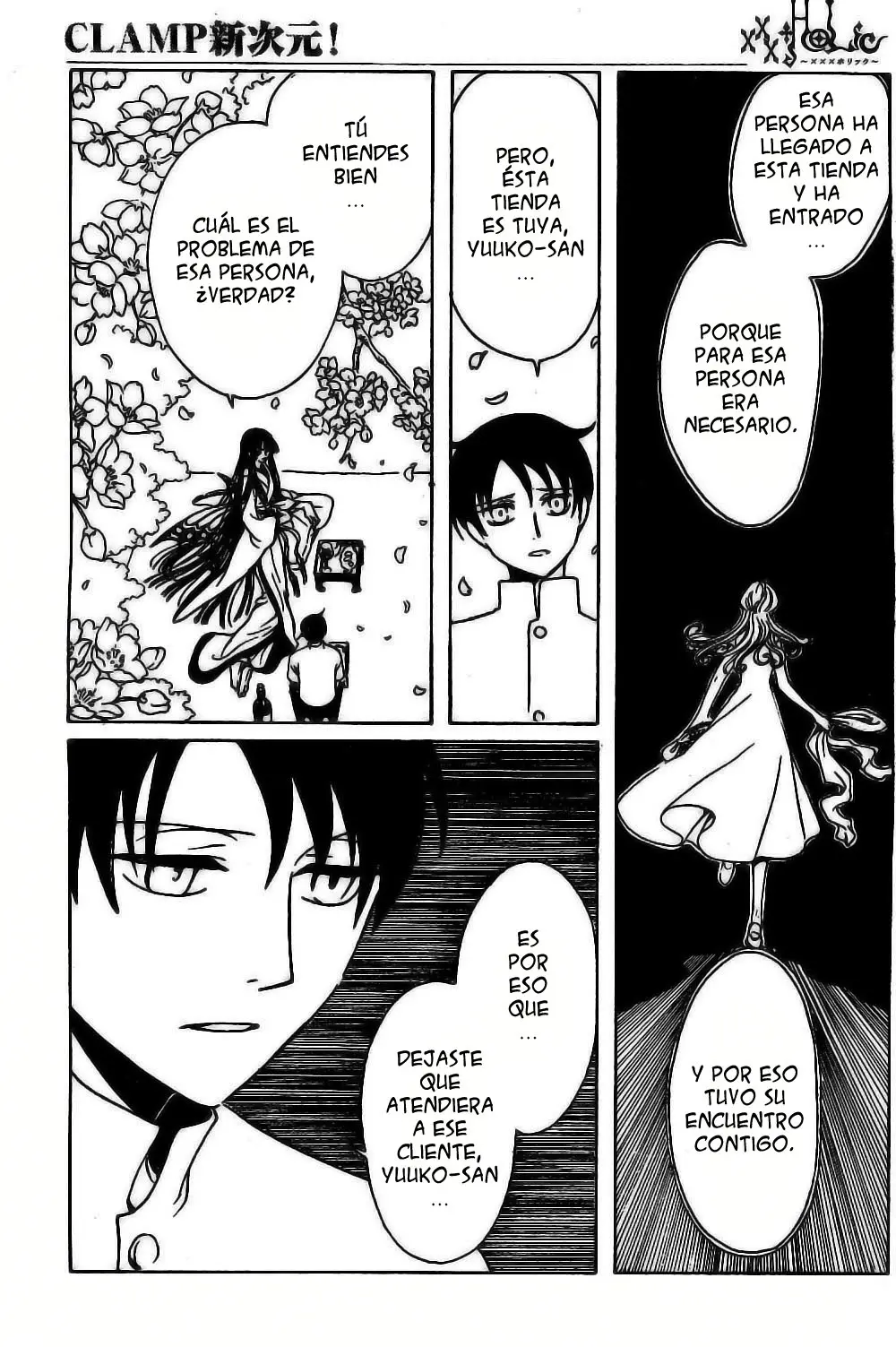 xxxHOLIC capítulo 92, página 42