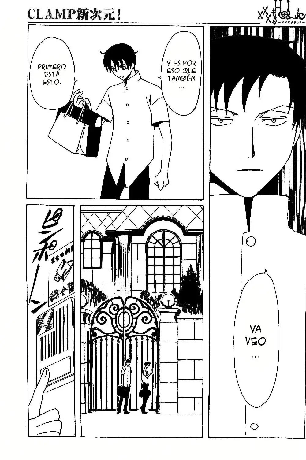 xxxHOLIC capítulo 92, página 59