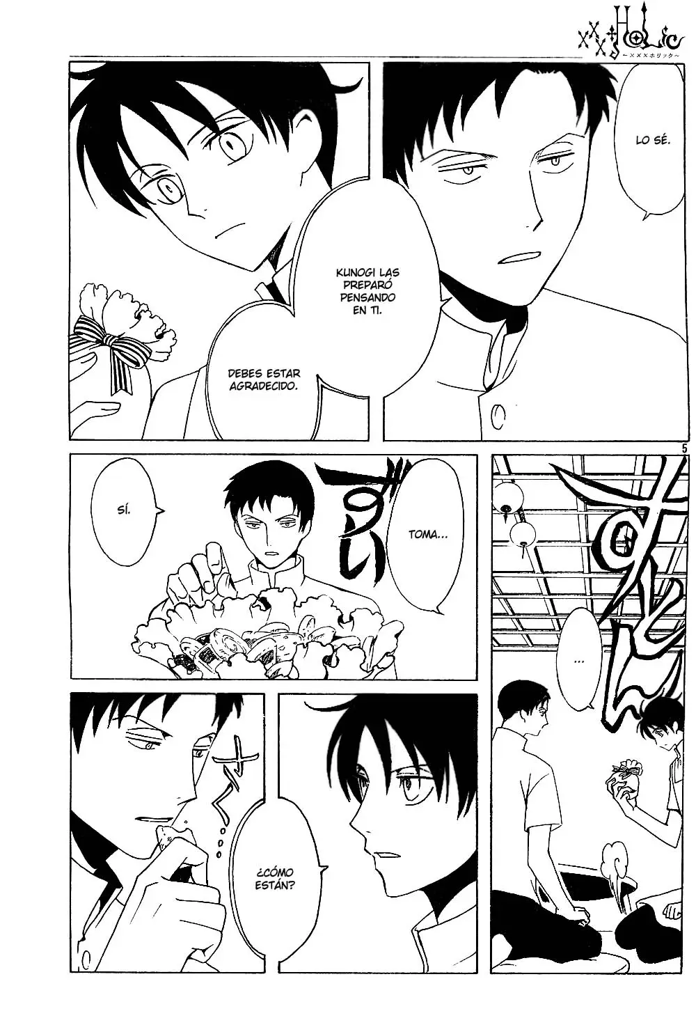 xxxHOLIC capítulo 94, página 5