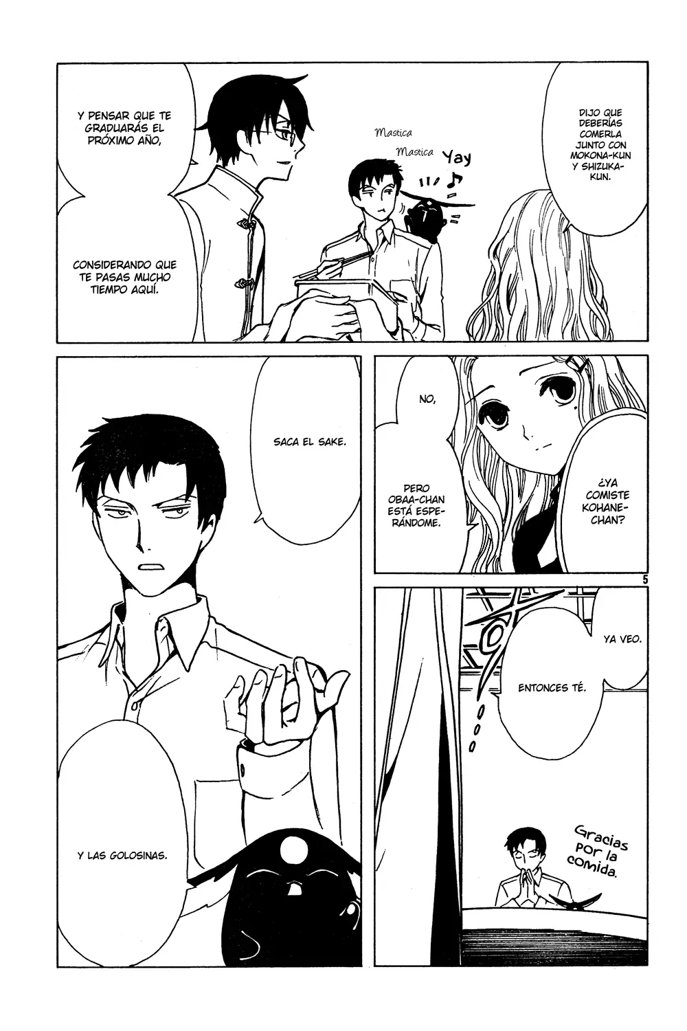 xxxHOLIC capítulo 97, página 21