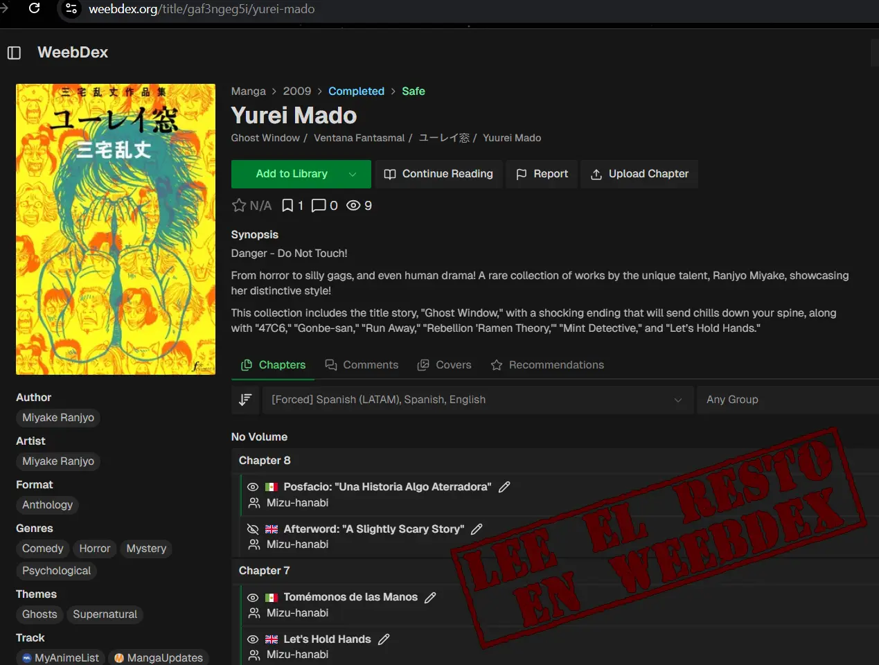 Yurei Mado capítulo 3, página 37