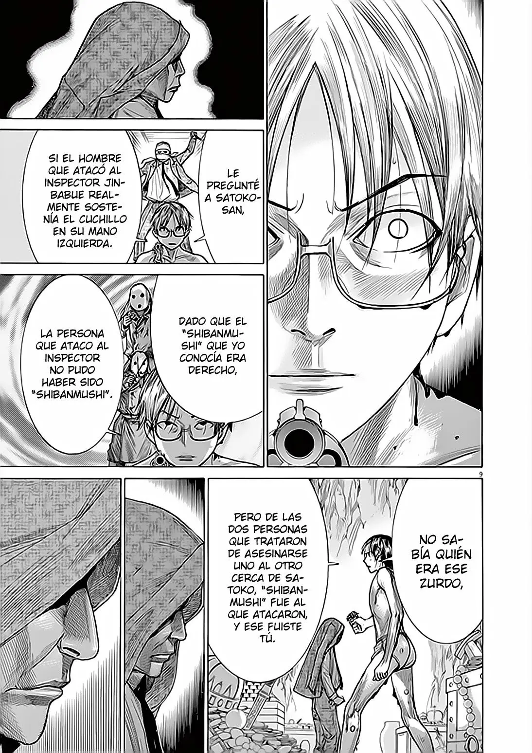 Yuureitou capítulo 63, página 10