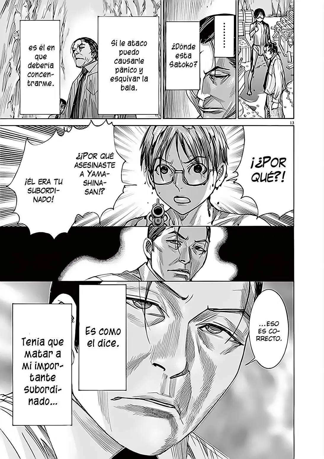 Yuureitou capítulo 63, página 14