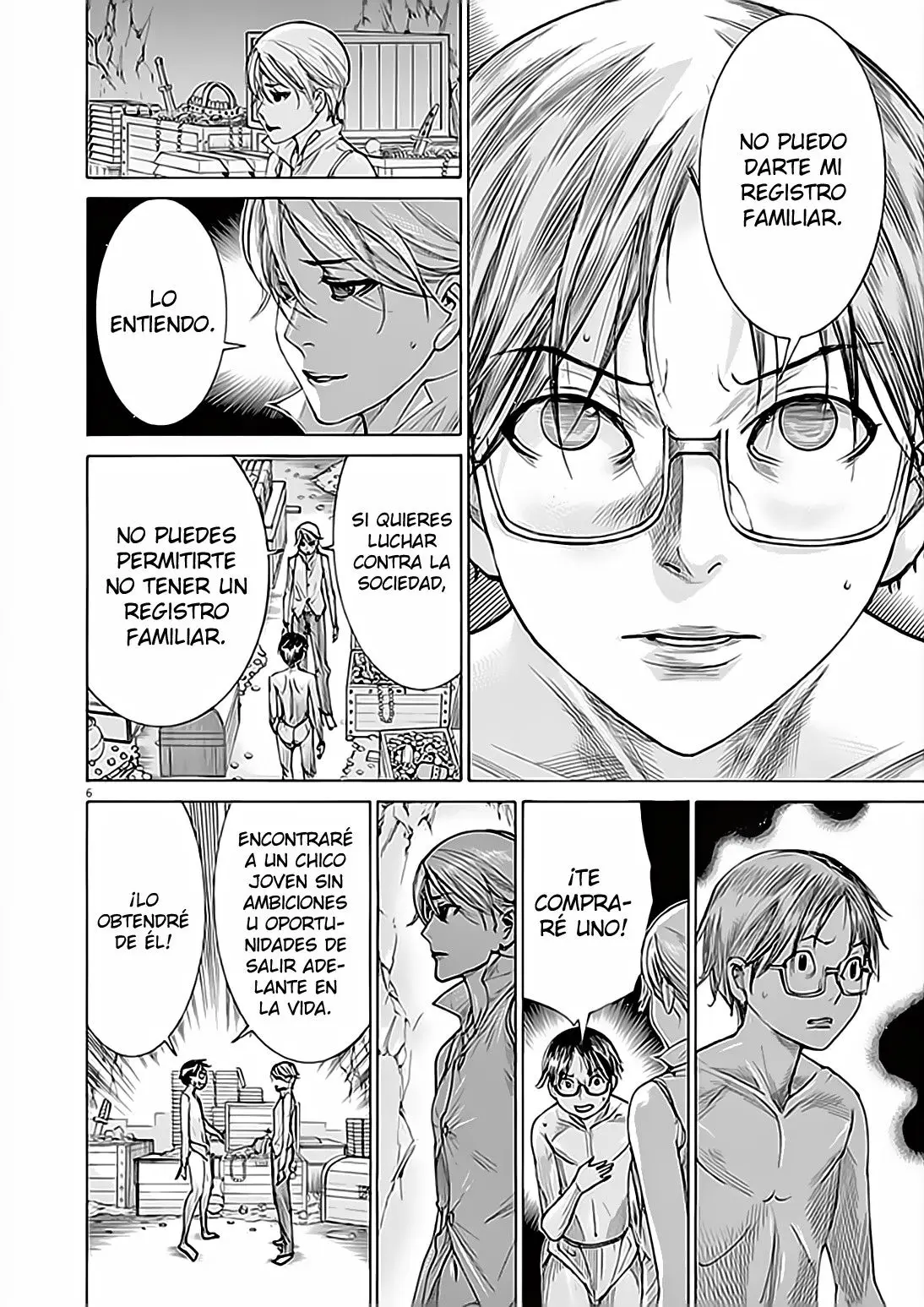 Yuureitou capítulo 65, página 6